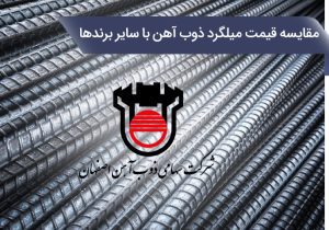 بررسی و مقایسه قیمت میلگرد ذوب آهن با سایر برندها