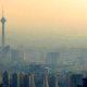 هوای تهران، آلوده و در وضعیت نارنجی است