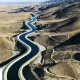 آب دریای خزر و خلیج فارس به فلات مرکزی می‌رود