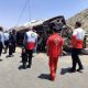 مصدومیت ۱۳ نفر بر اثر واژگونی ون زائران اربعین