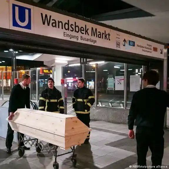 قتل دختر ایرانی در متروی هامبورگ + عکس