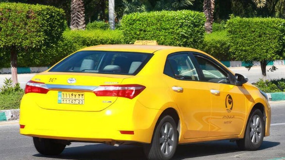 تاکسی های زرد در کیش